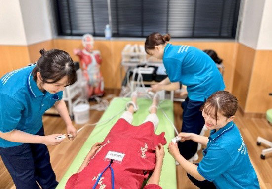 「生活機能測定会」の様子
